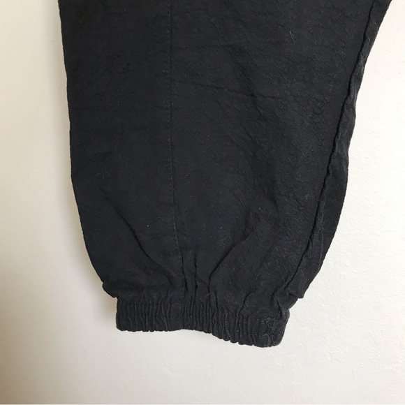 PRIJOUHE Men’s Black Jogger Low Crotch Harem Hip Hop Pants Size Small - Picture 5 of 10